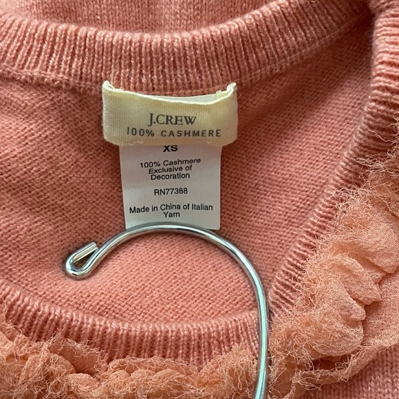 J.Crew 100% Cashmere Short Sleeve Sweater Size XS - Picture 5 of 7